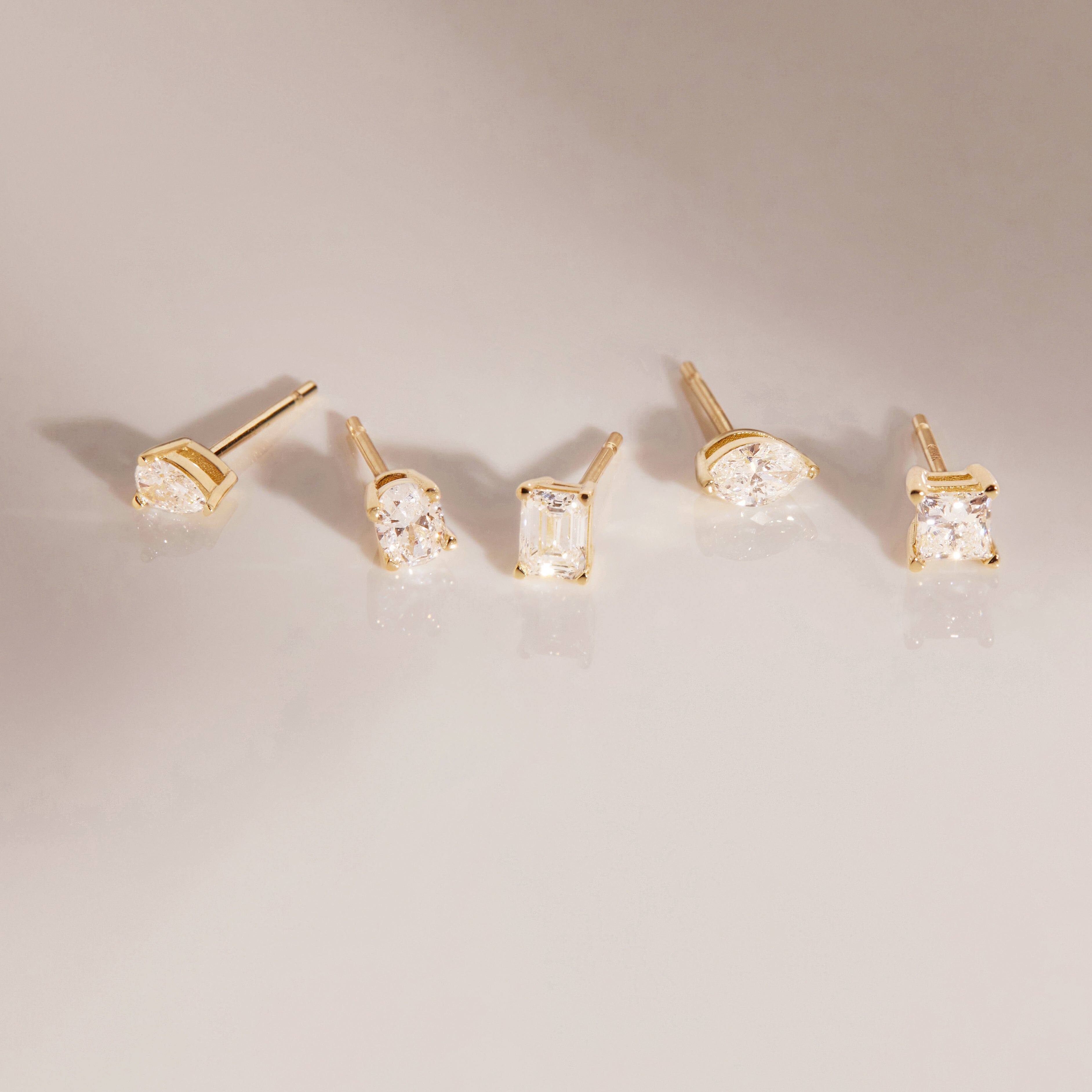 Princess Lab Grown Diamond Studs