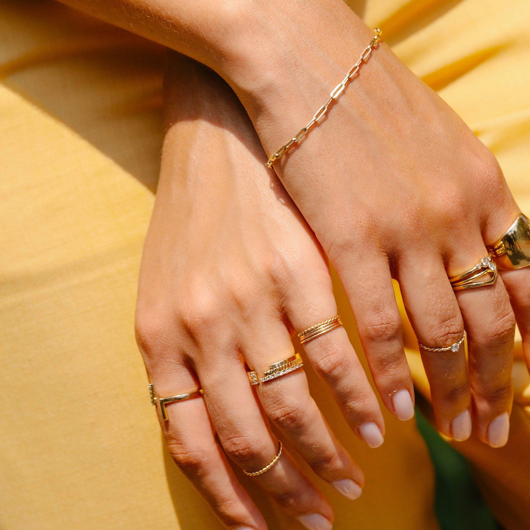 Stackable Twist Ring