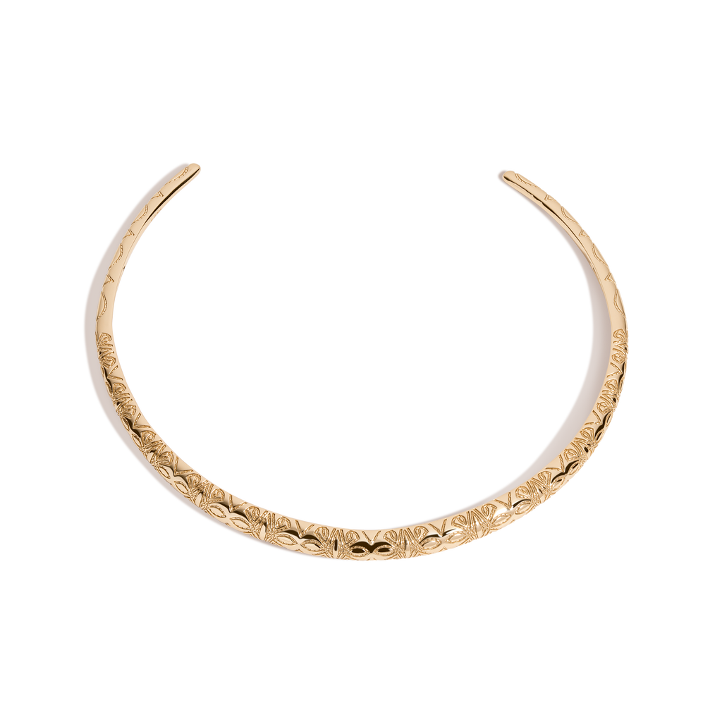 Aurate x Frye: Western Stitch Collar Necklace