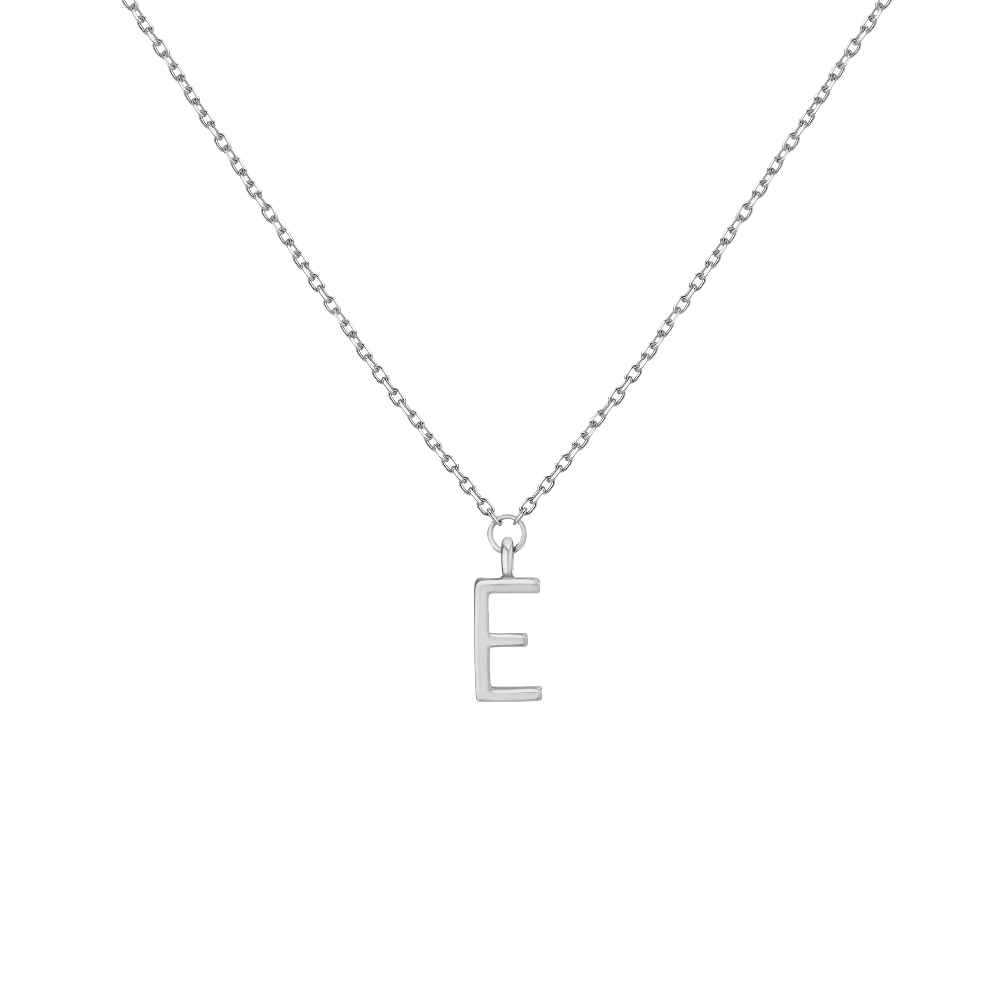 Gold Station Letter Necklace