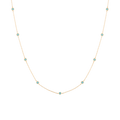 Aurate x Frye: Turquoise Station Necklace