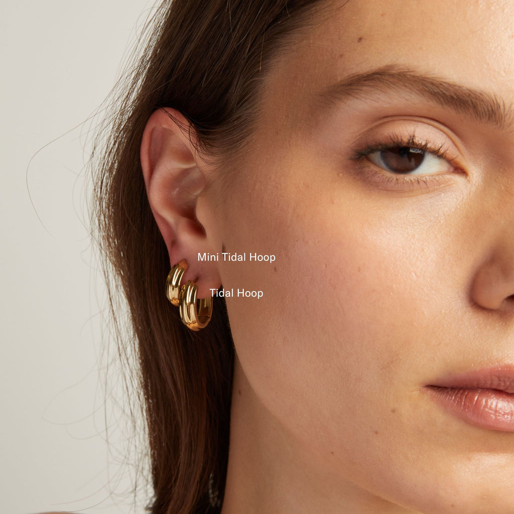 Tidal Hoop Earrings