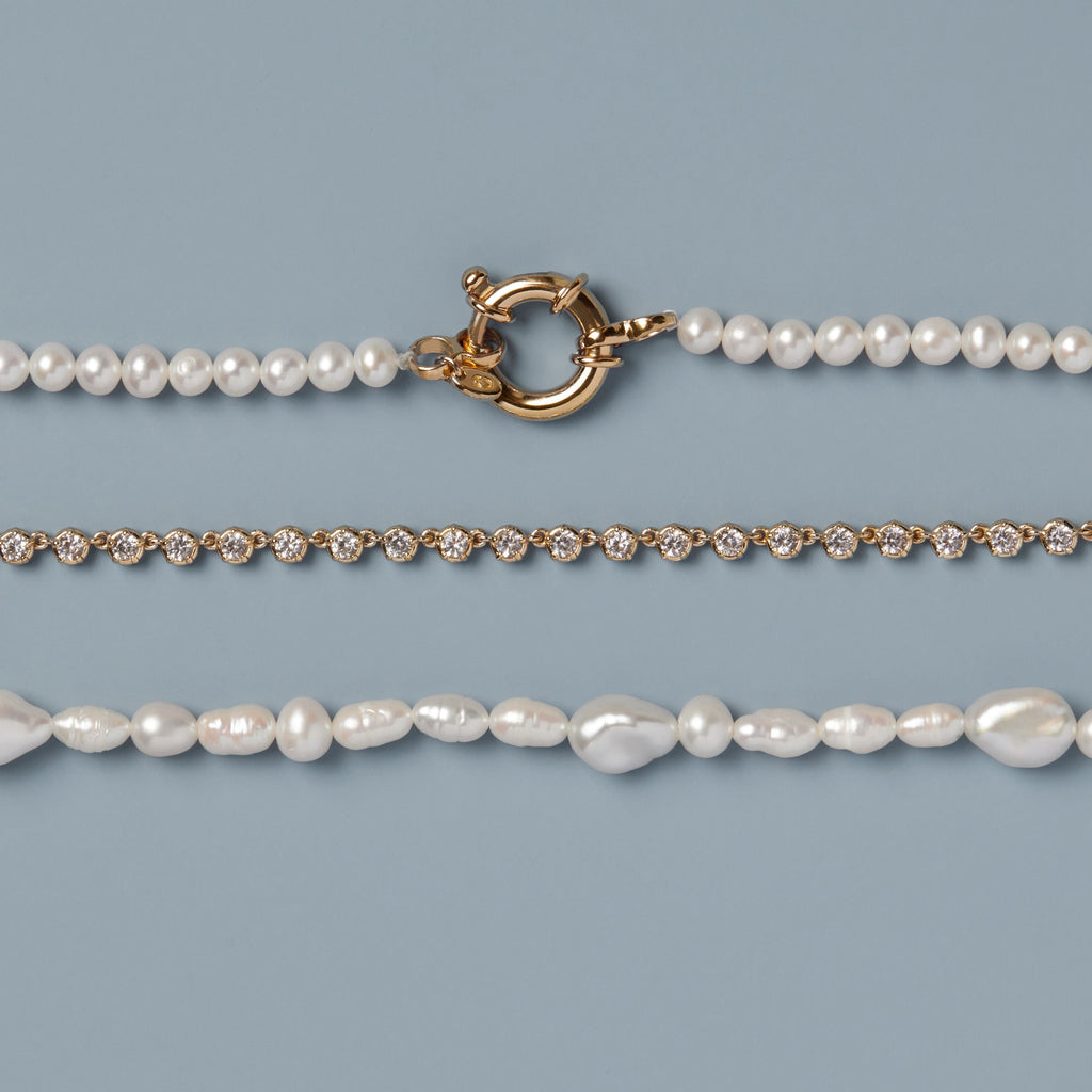 Baroque Pearl Choker Necklace