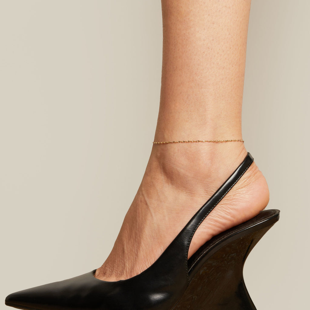 Unbreakable Barely There Chain Anklet