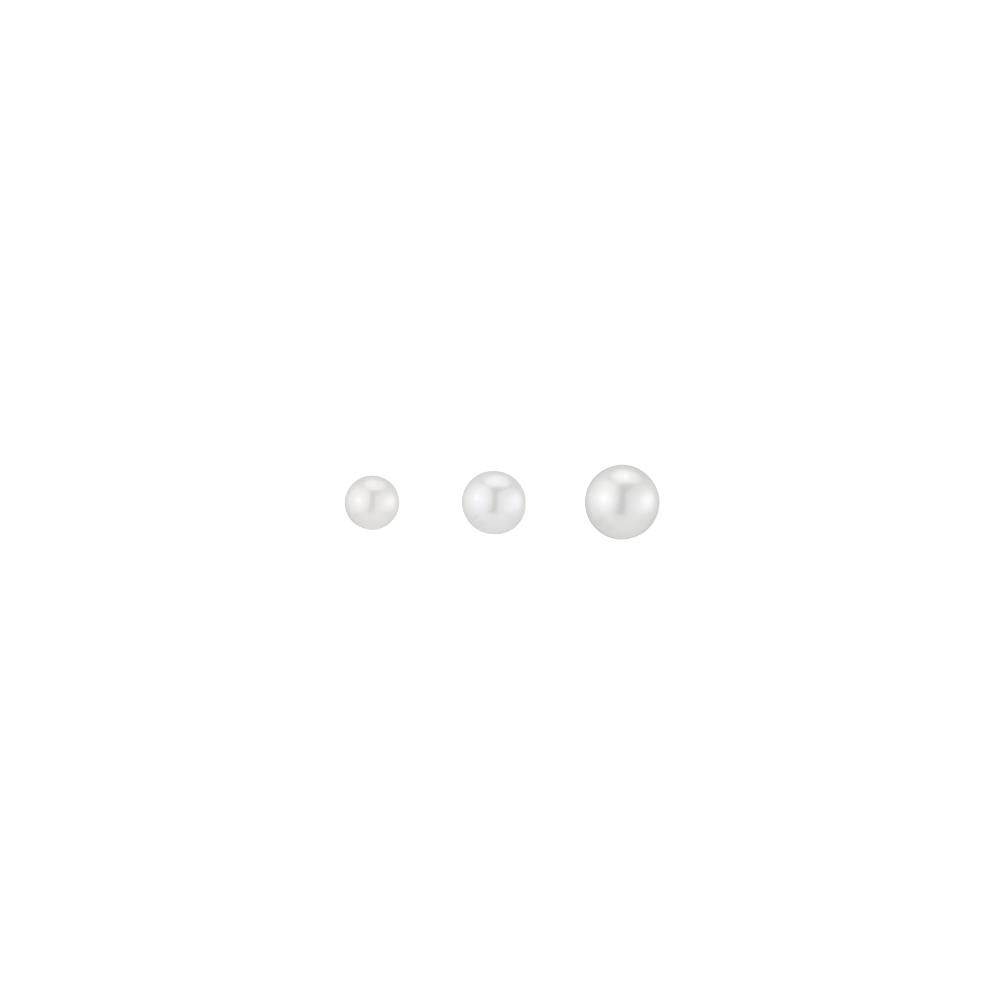 Pearl Studs 6mm