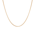 Round Box Chain Necklace