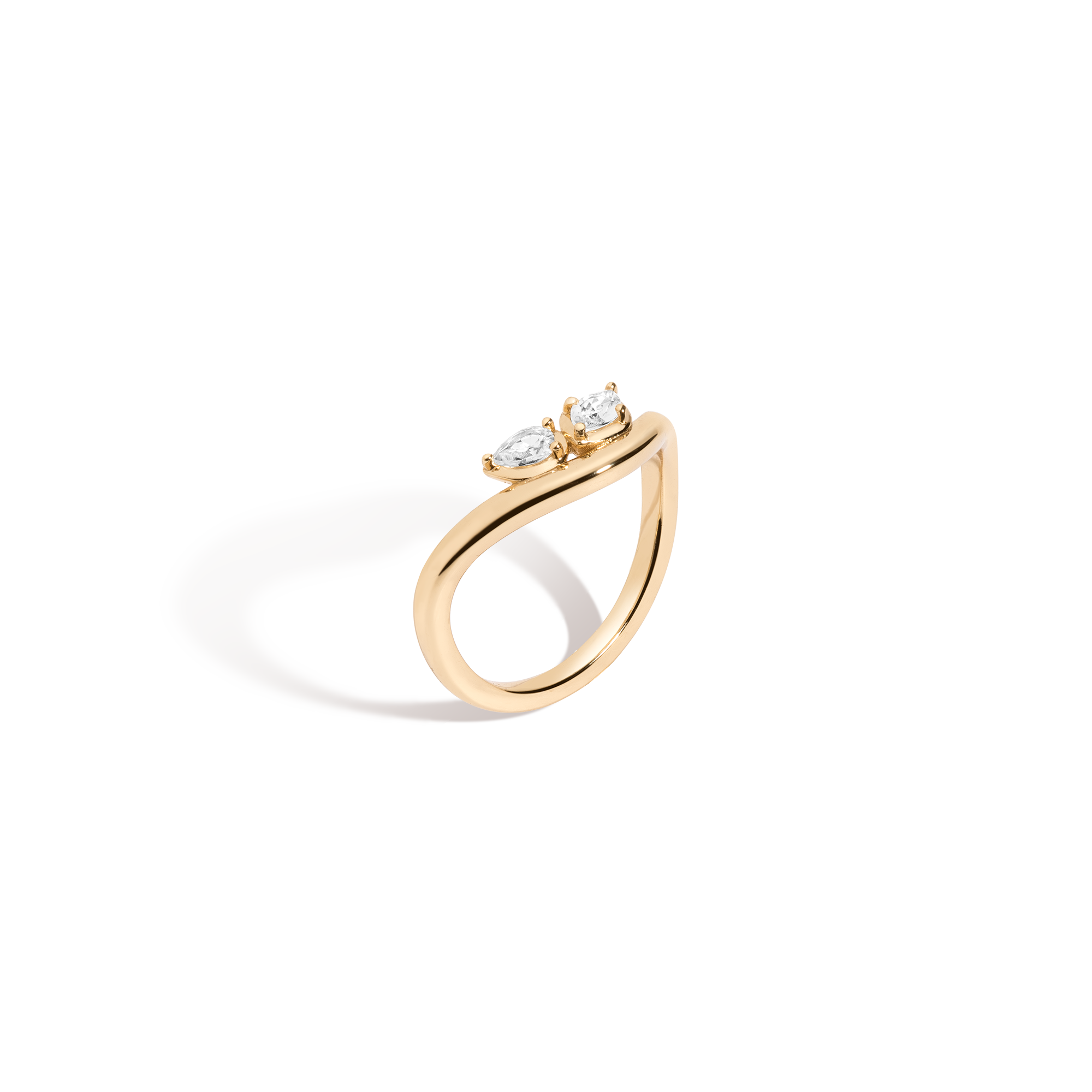 Georgian Toi et Moi Ring