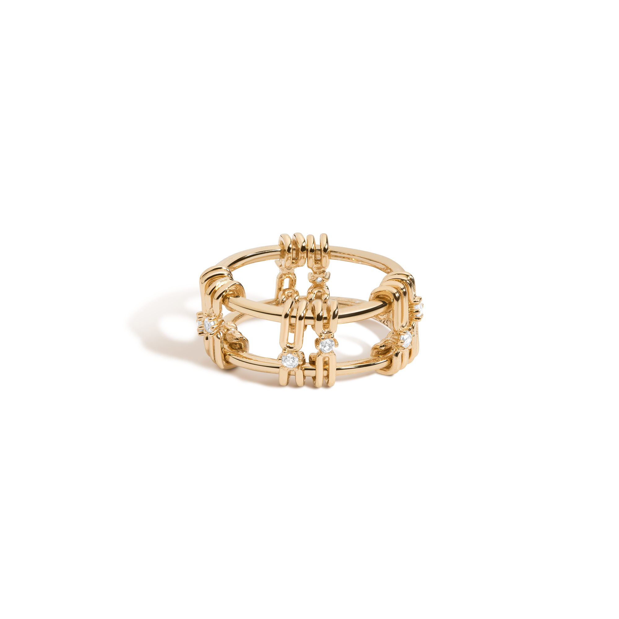 Aurate x Frye: Kinetic Spur Ring