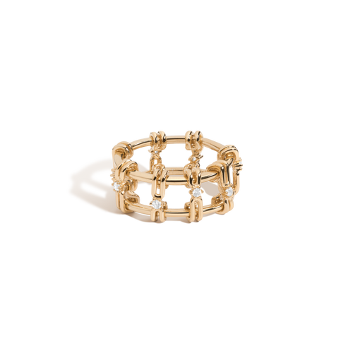 Aurate x Frye: Kinetic Spur Ring