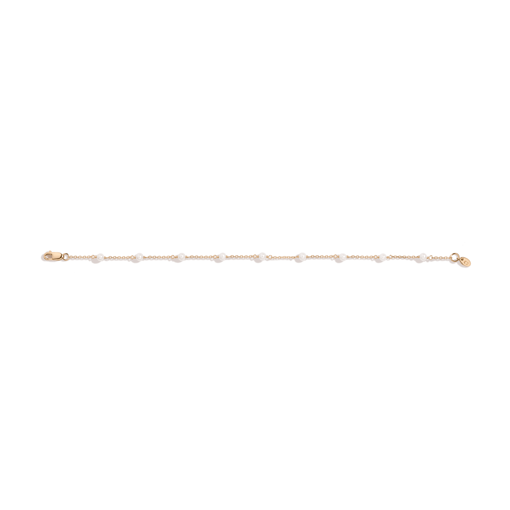Classic Pearl Station Bracelet