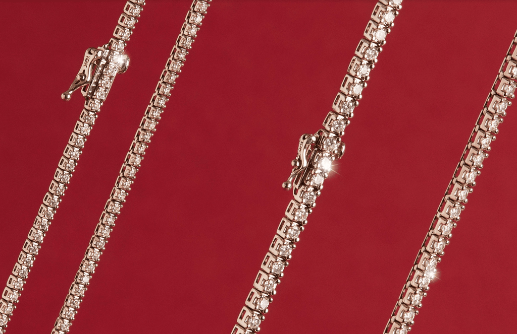 Classic Diamond Tennis Necklace