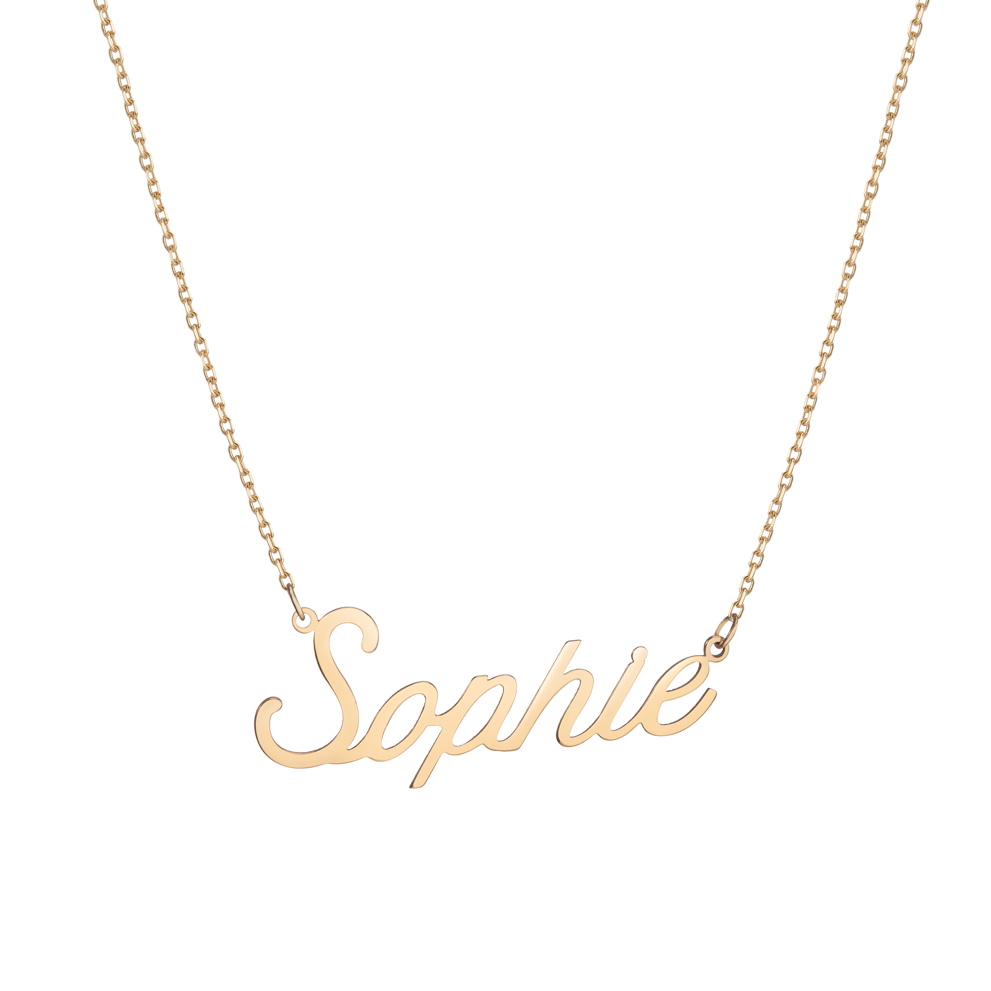 Custom Script Name Necklace