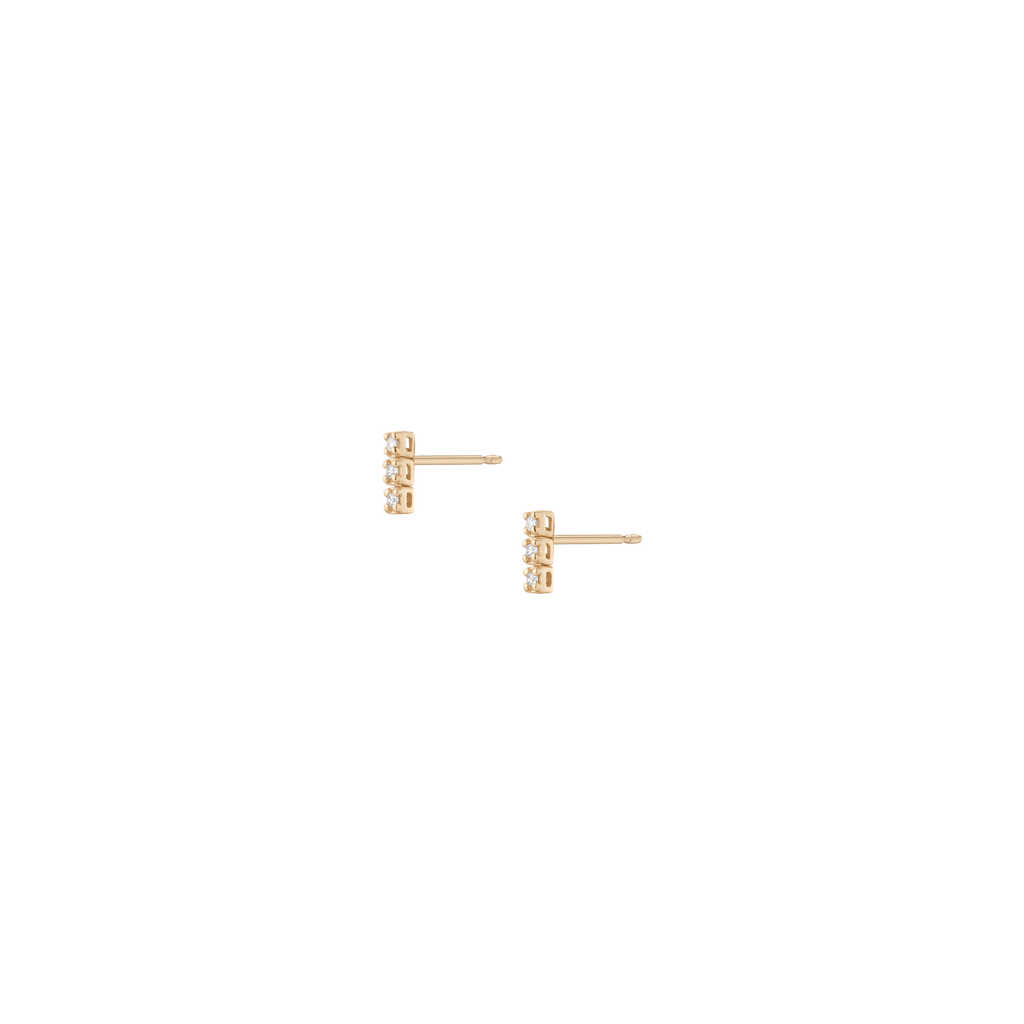 Petite Lab Grown Diamond Tennis Earrings