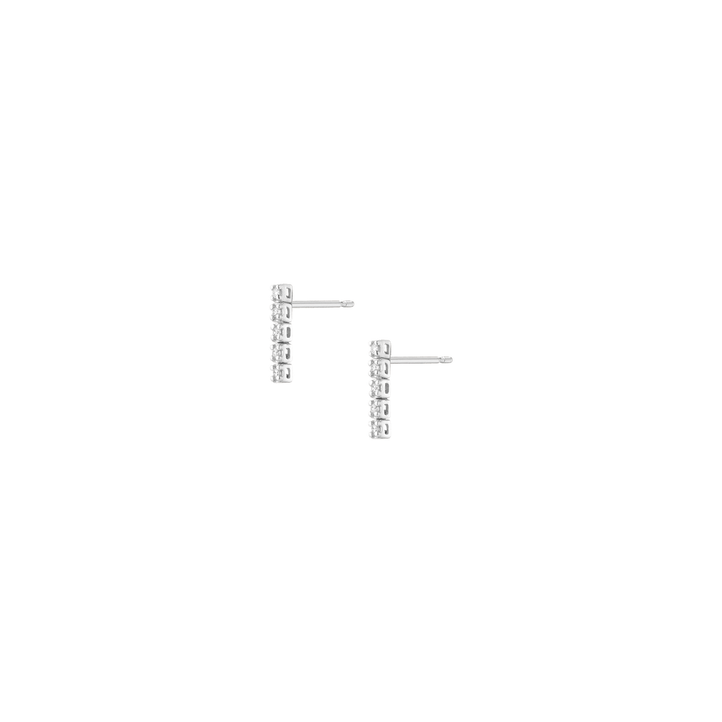 Petite Lab Grown Diamond Tennis Earrings