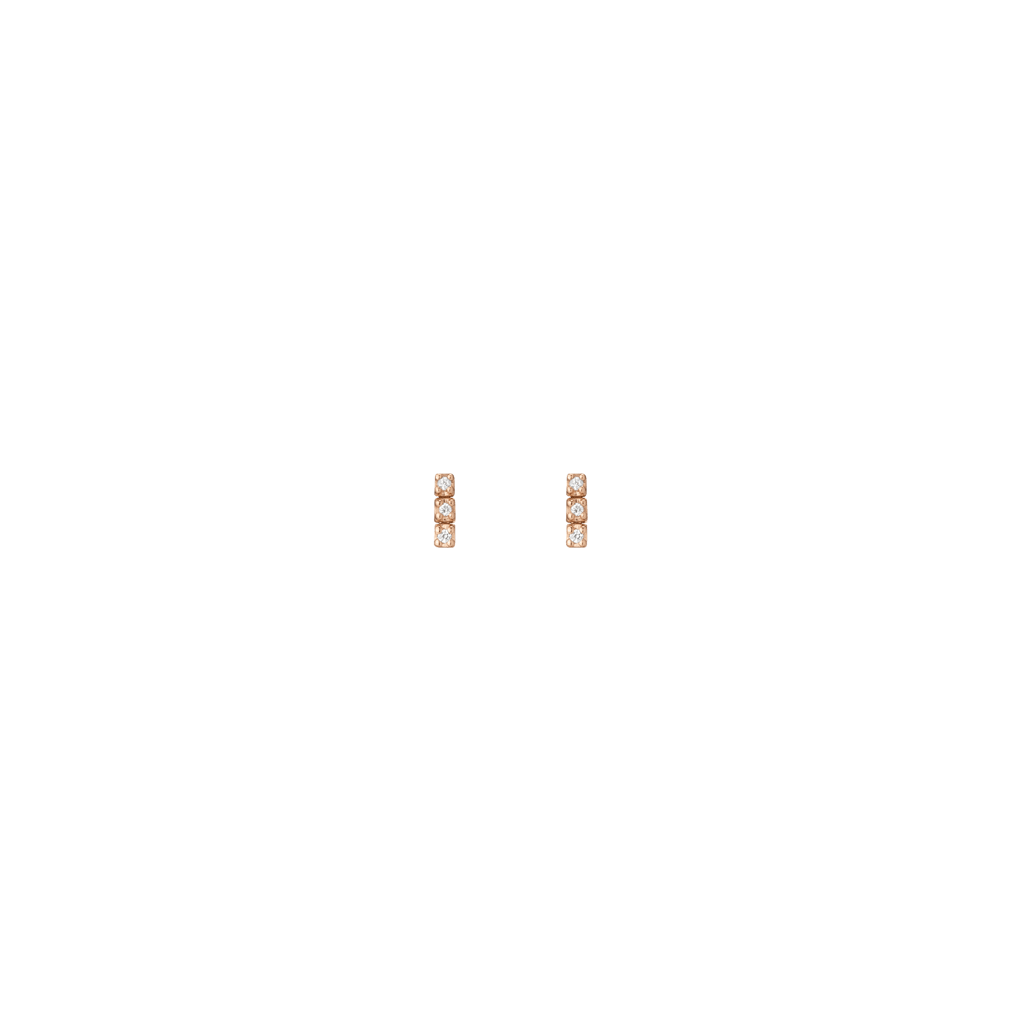 Petite Lab Grown Diamond Tennis Earrings