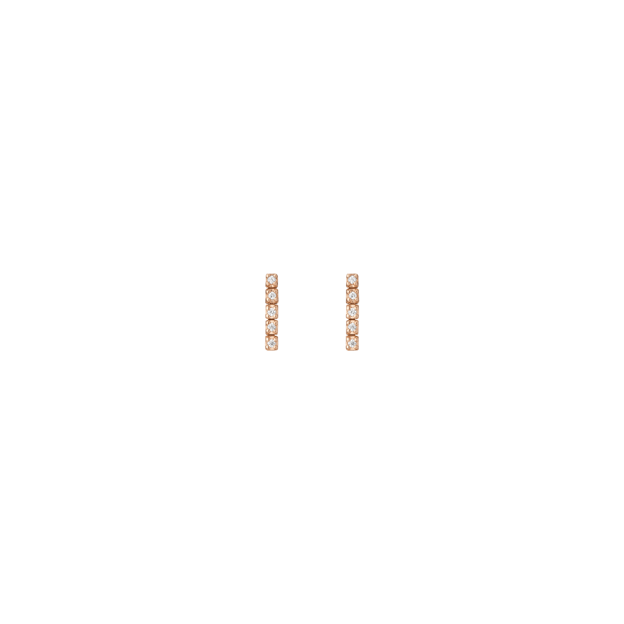 Petite Lab Grown Diamond Tennis Earrings