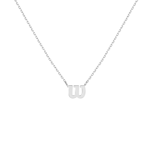 Aurate x Wilson: Dainty W Necklace