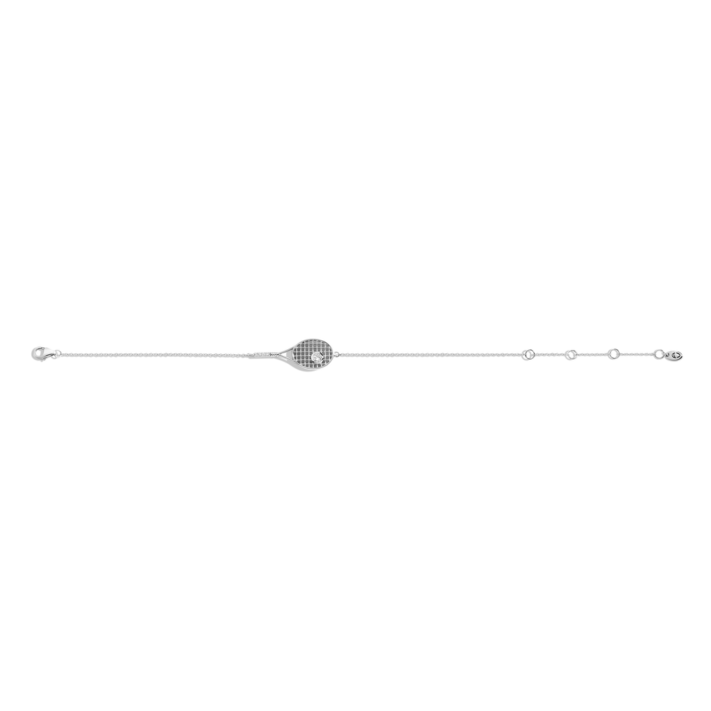 Lab Grown Diamond Tennis Racket Bracelet