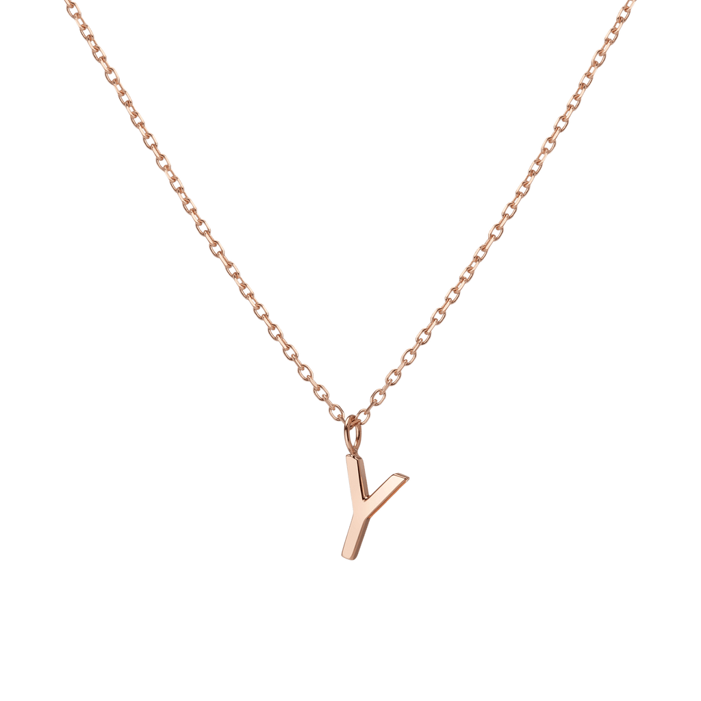 Classic Gold Letter Necklace