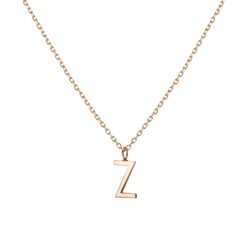 Classic Gold Letter Necklace