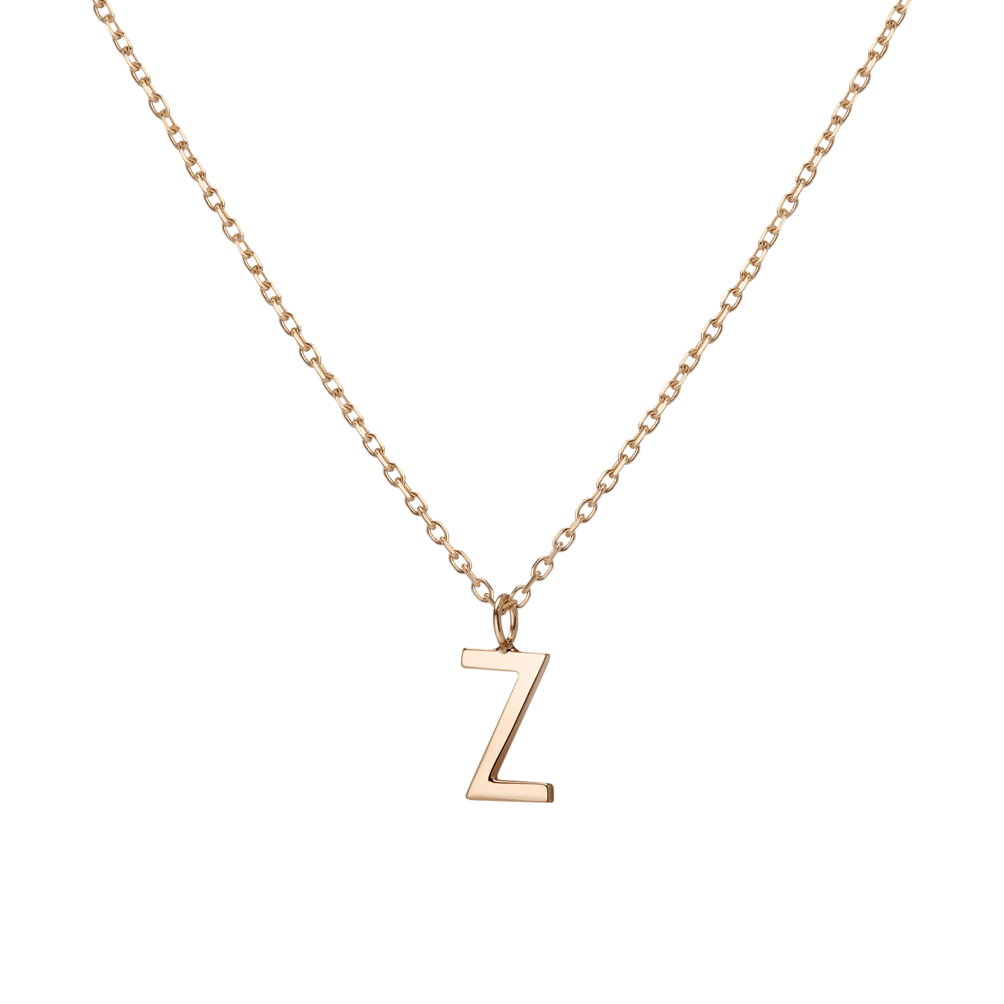 Classic Gold Letter Necklace