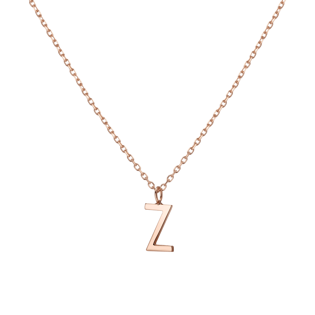 Classic Gold Letter Necklace