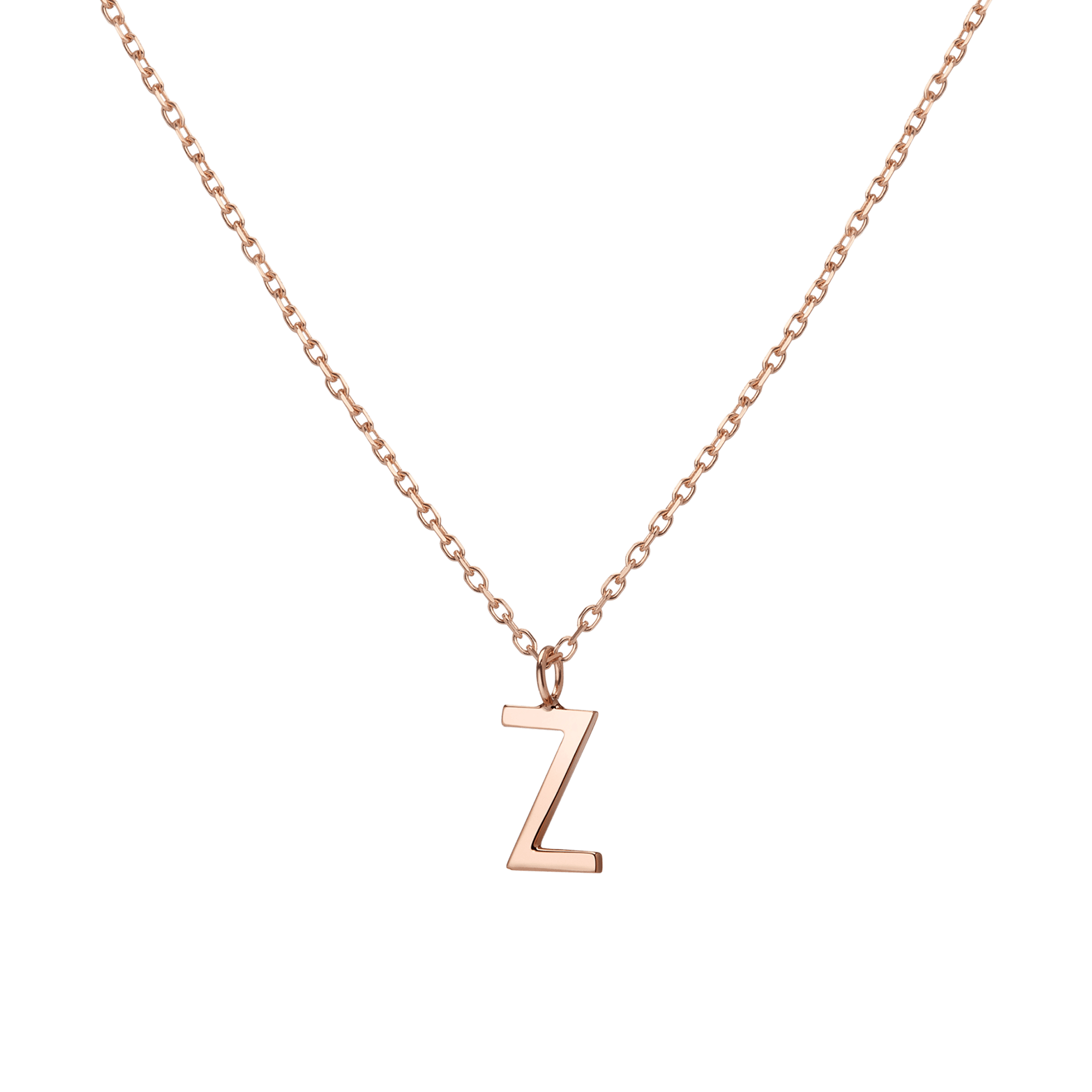Classic Gold Letter Necklace