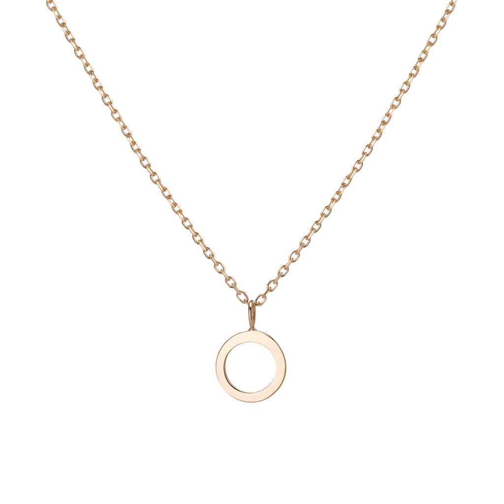 Classic Gold Letter Necklace