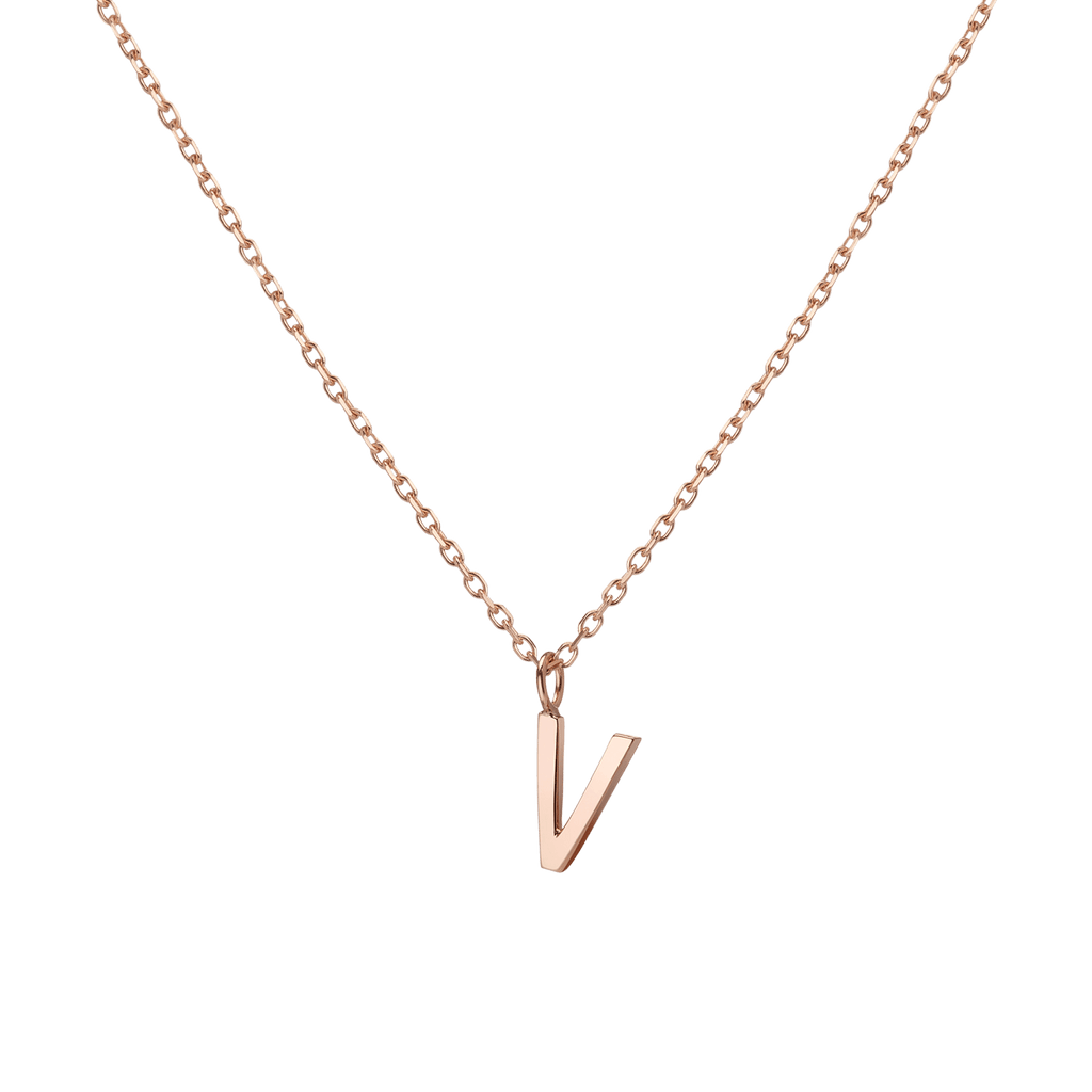 Classic Gold Letter Necklace