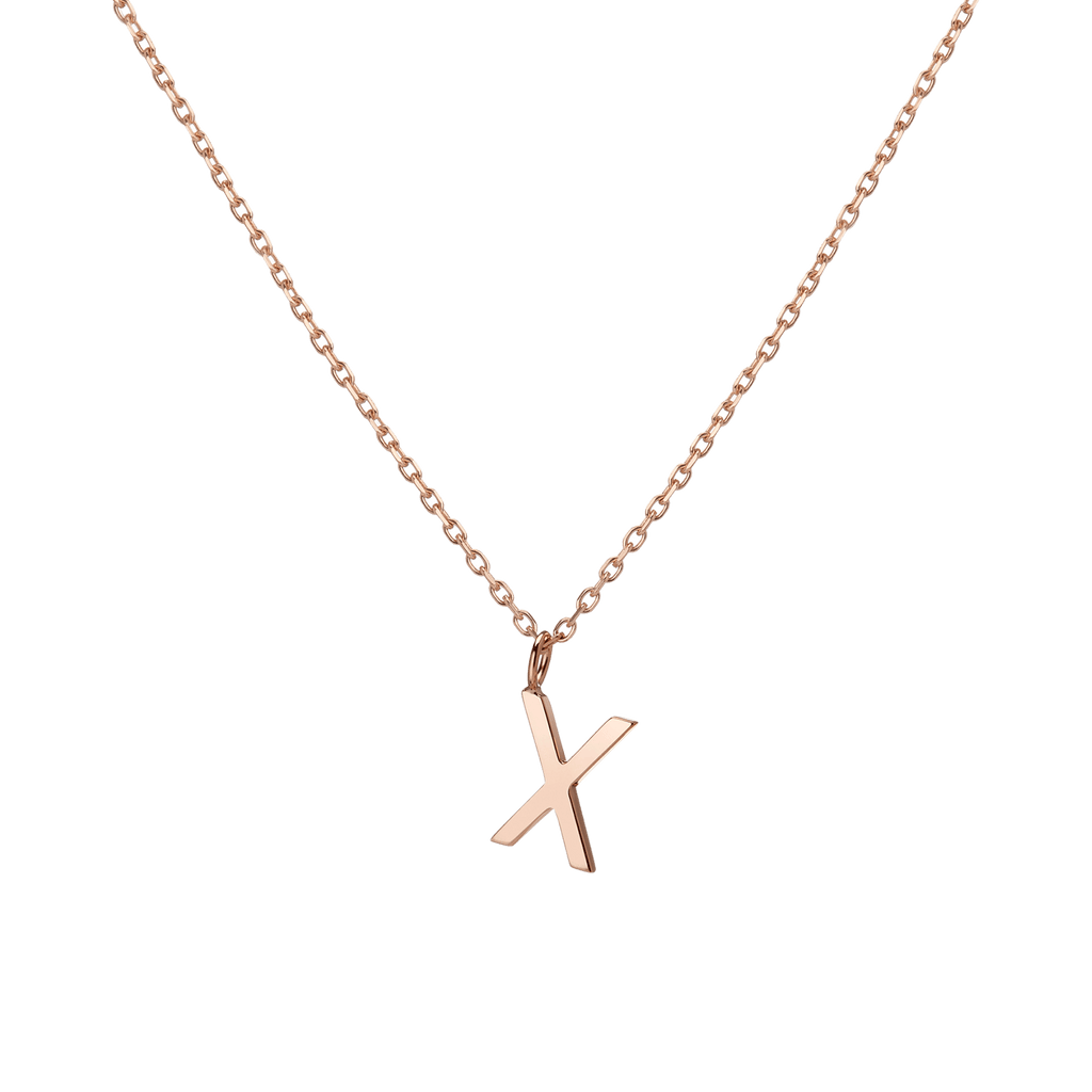 Classic Gold Letter Necklace