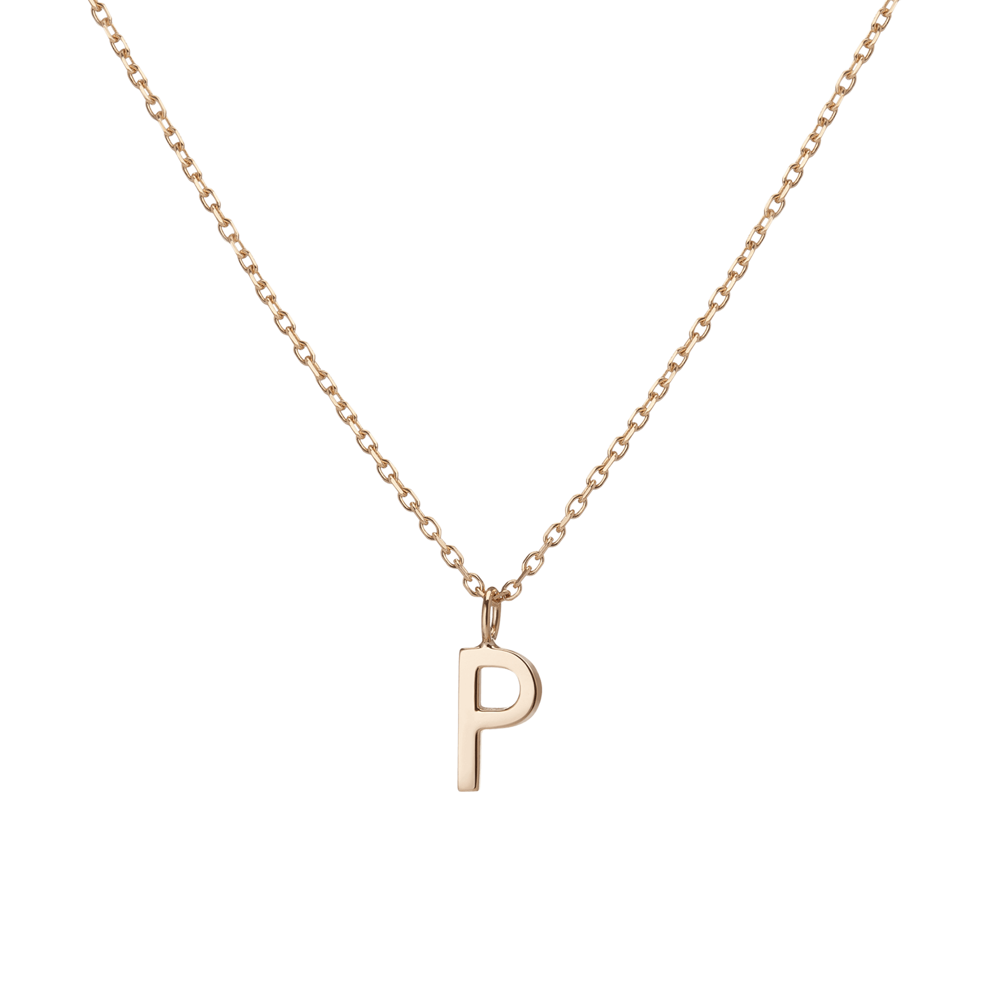 Classic Gold Letter Necklace