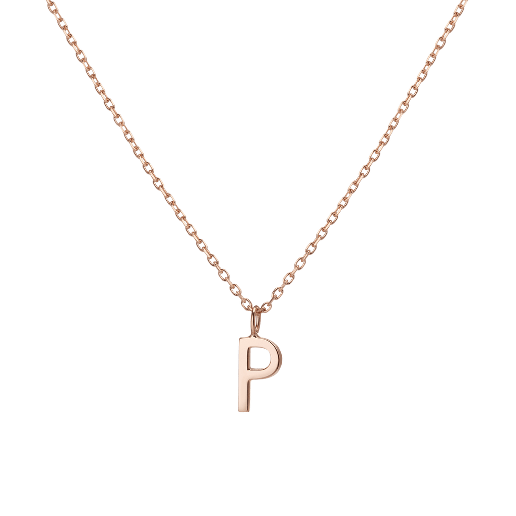 Classic Gold Letter Necklace