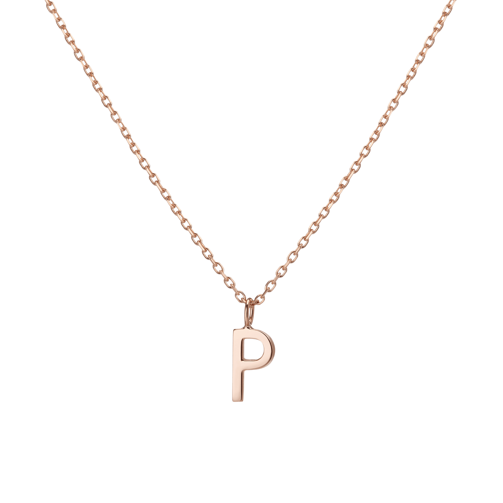 Classic Gold Letter Necklace
