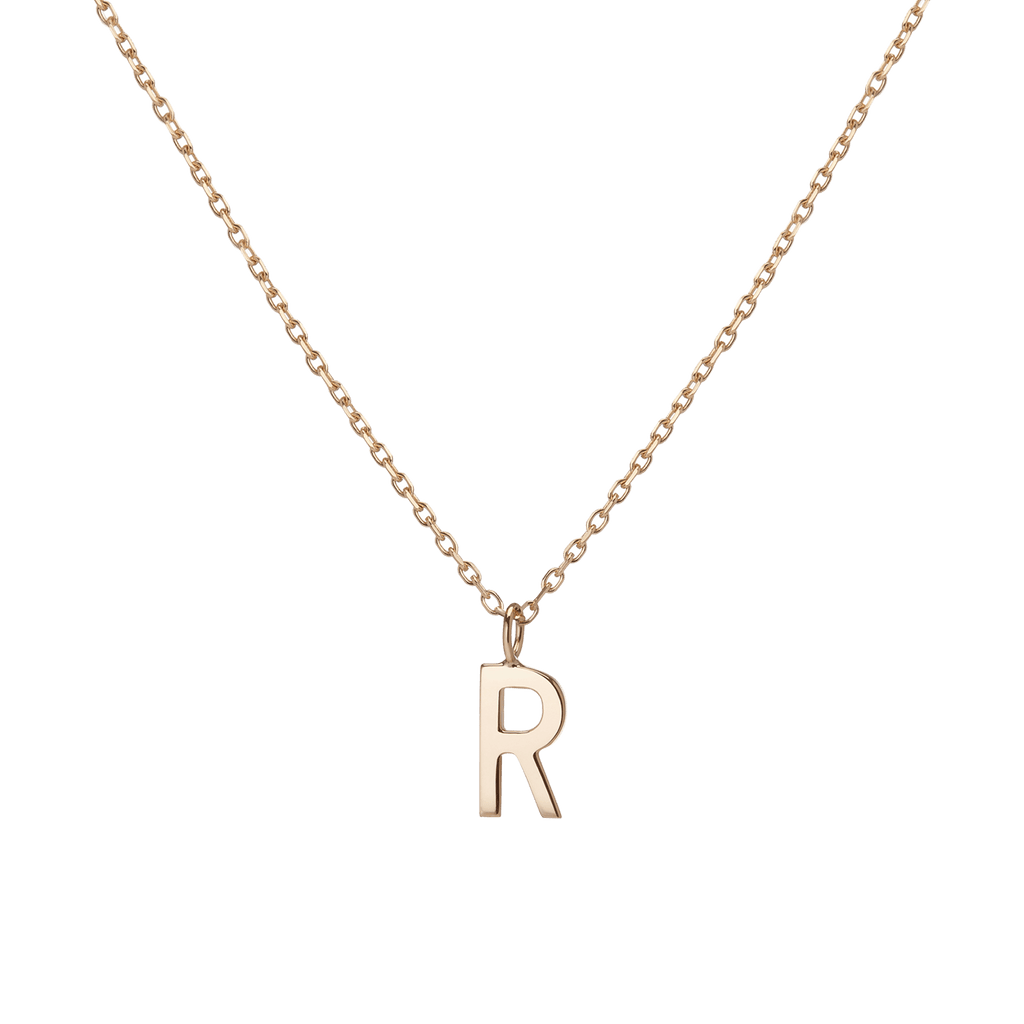 Classic Gold Letter Necklace