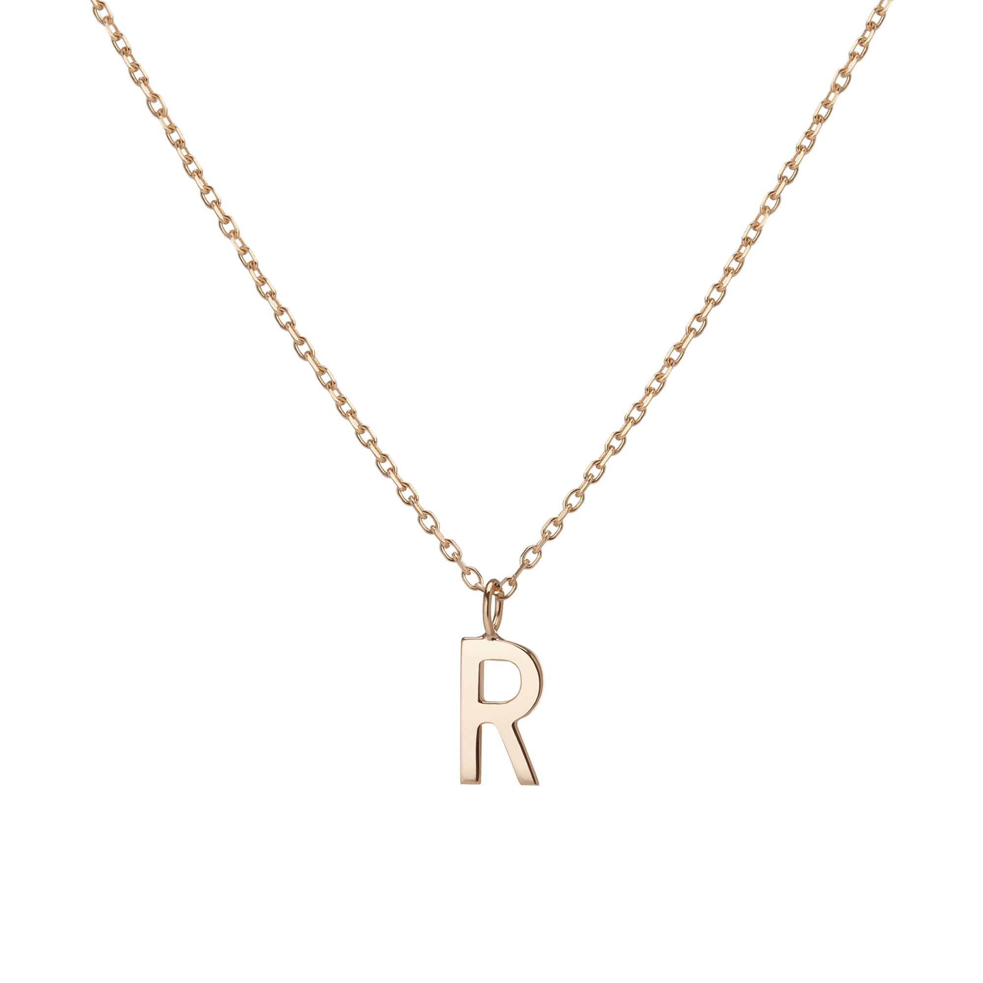 Classic Gold Letter Necklace