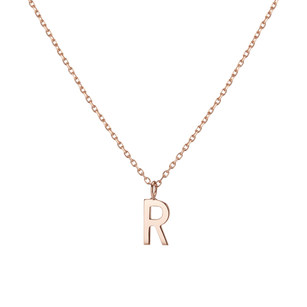 Classic Gold Letter Necklace
