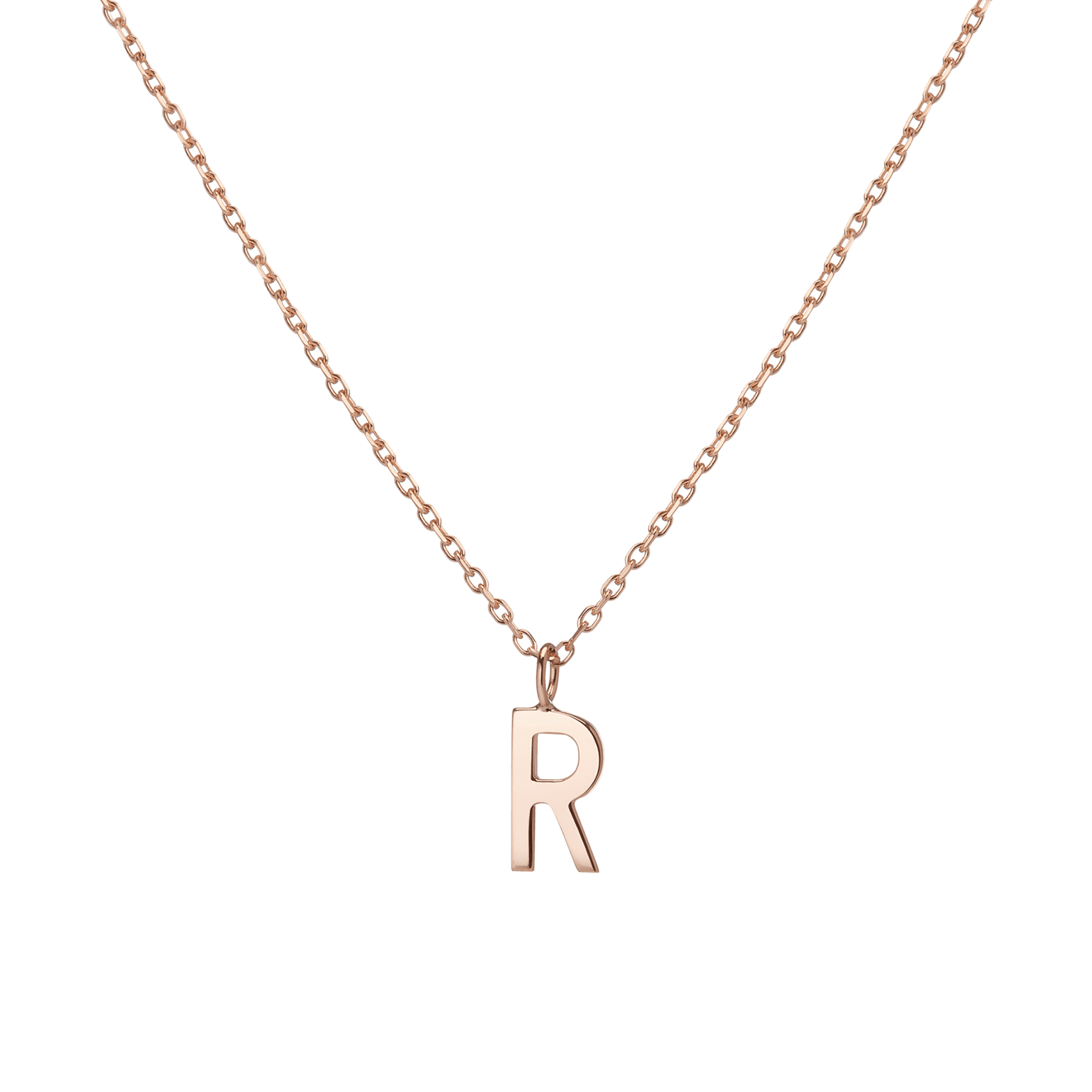 Classic Gold Letter Necklace