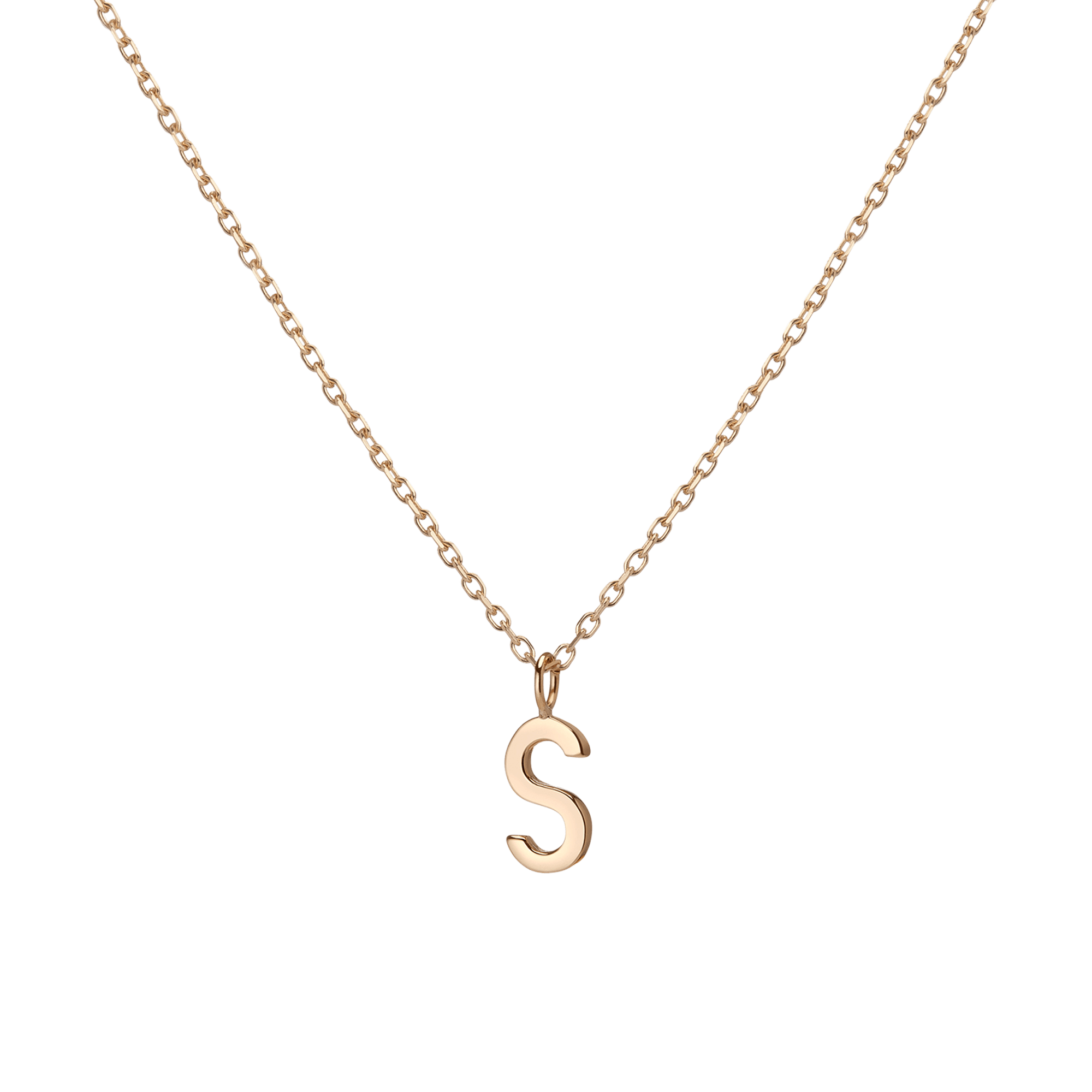 Classic Gold Letter Necklace