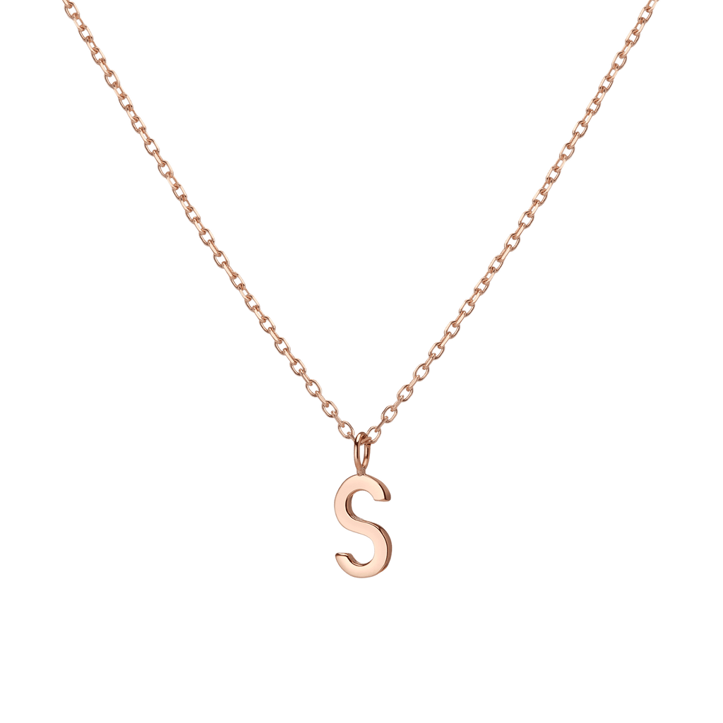 Classic Gold Letter Necklace