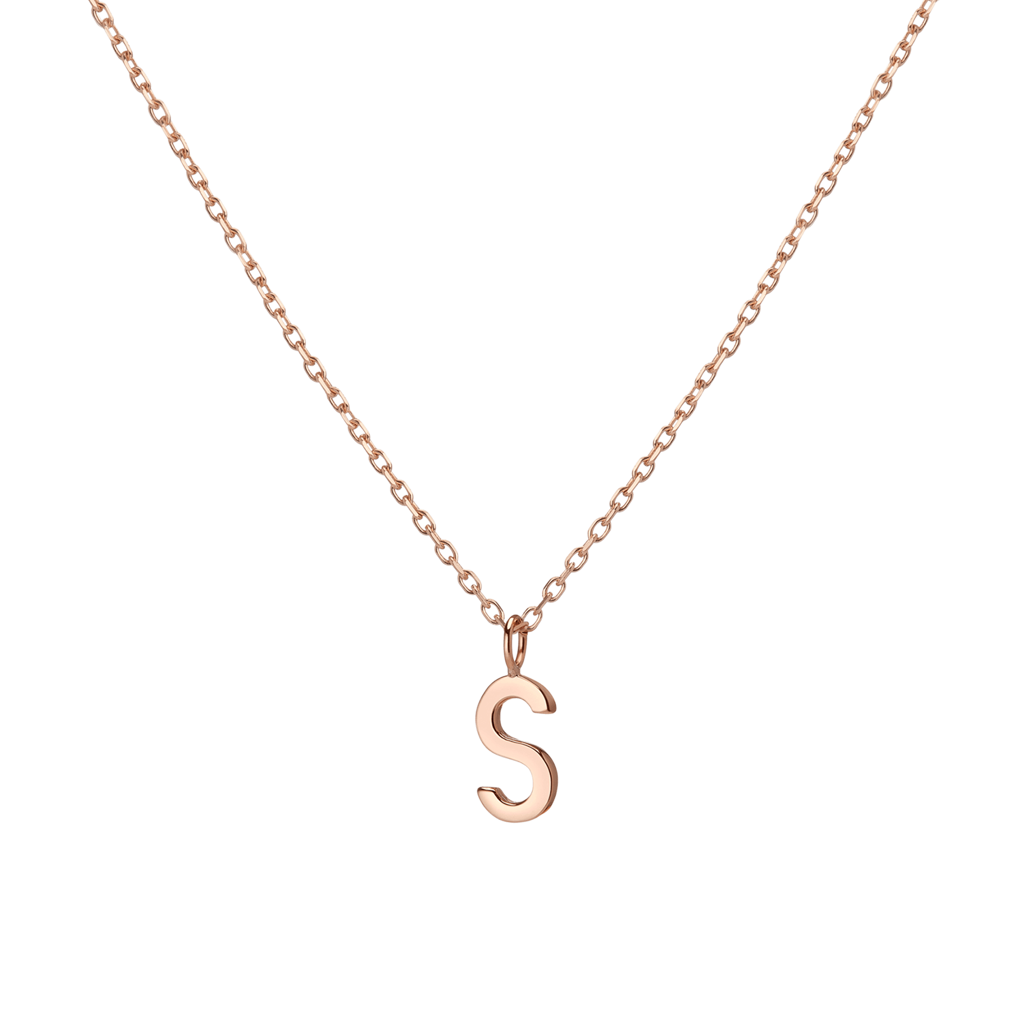 Classic Gold Letter Necklace