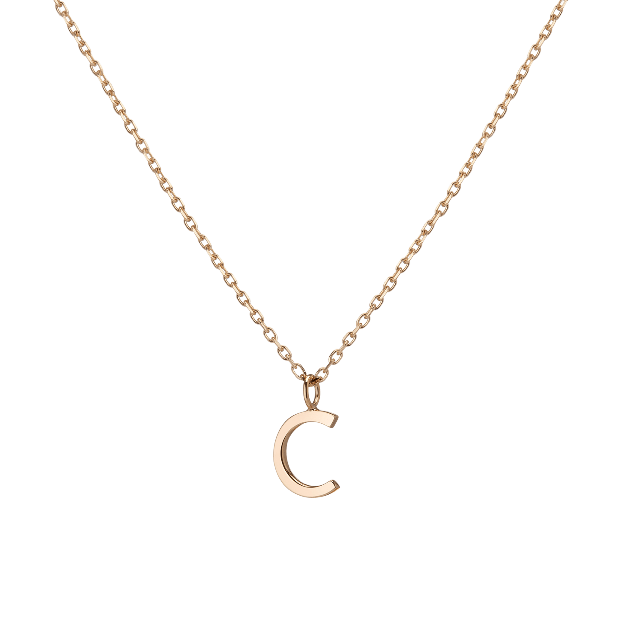 Classic Gold Letter Necklace