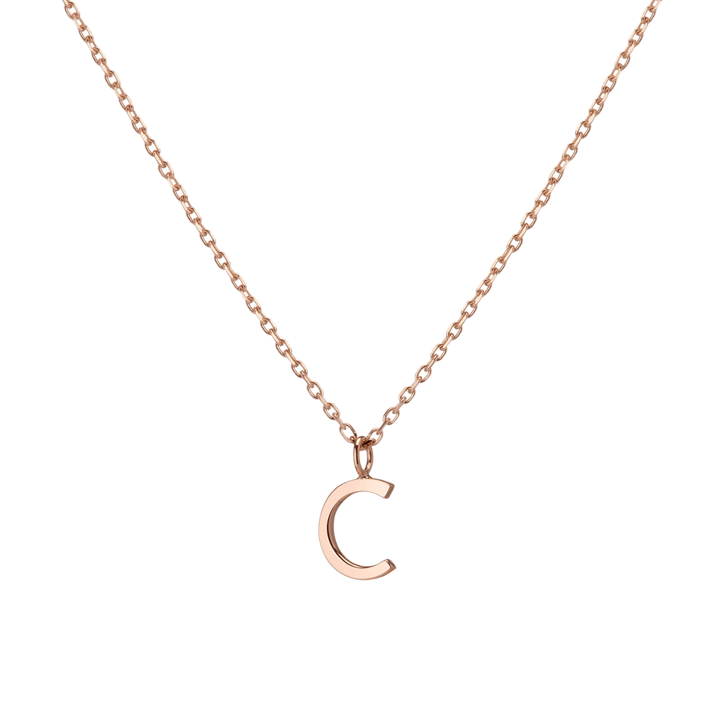 Classic Gold Letter Necklace