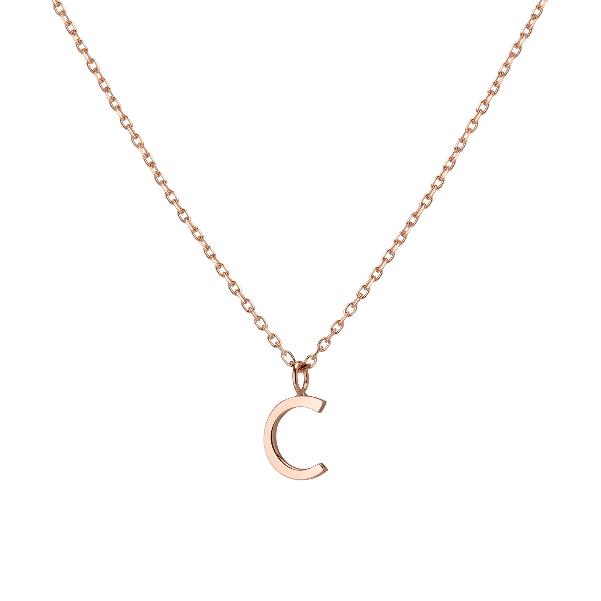 Classic Gold Letter Necklace