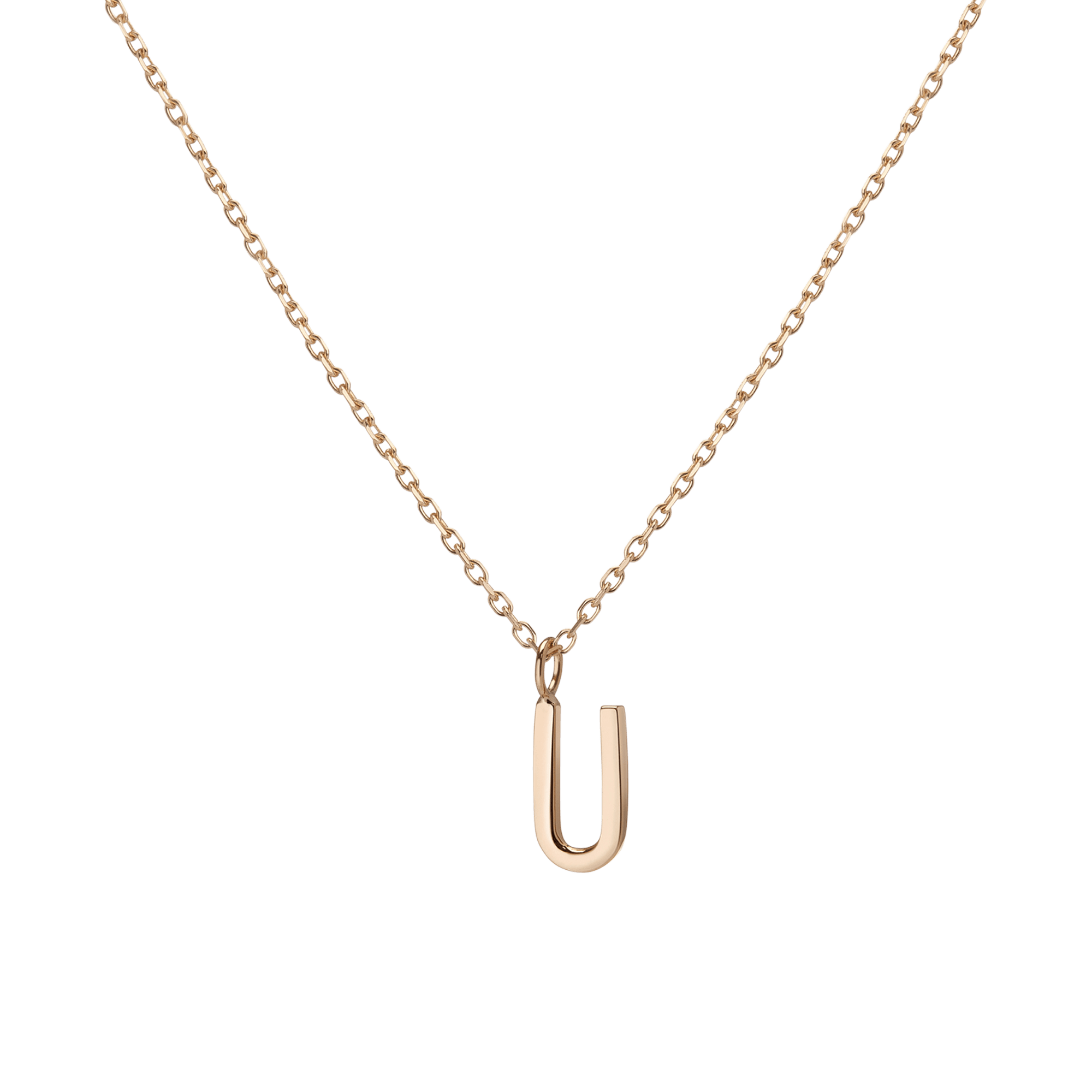 Classic Gold Letter Necklace