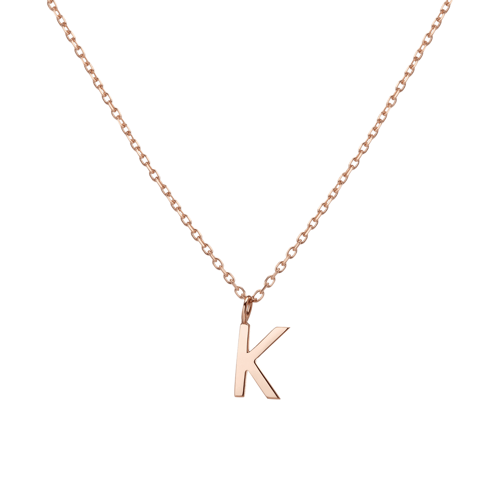 Classic Gold Letter Necklace