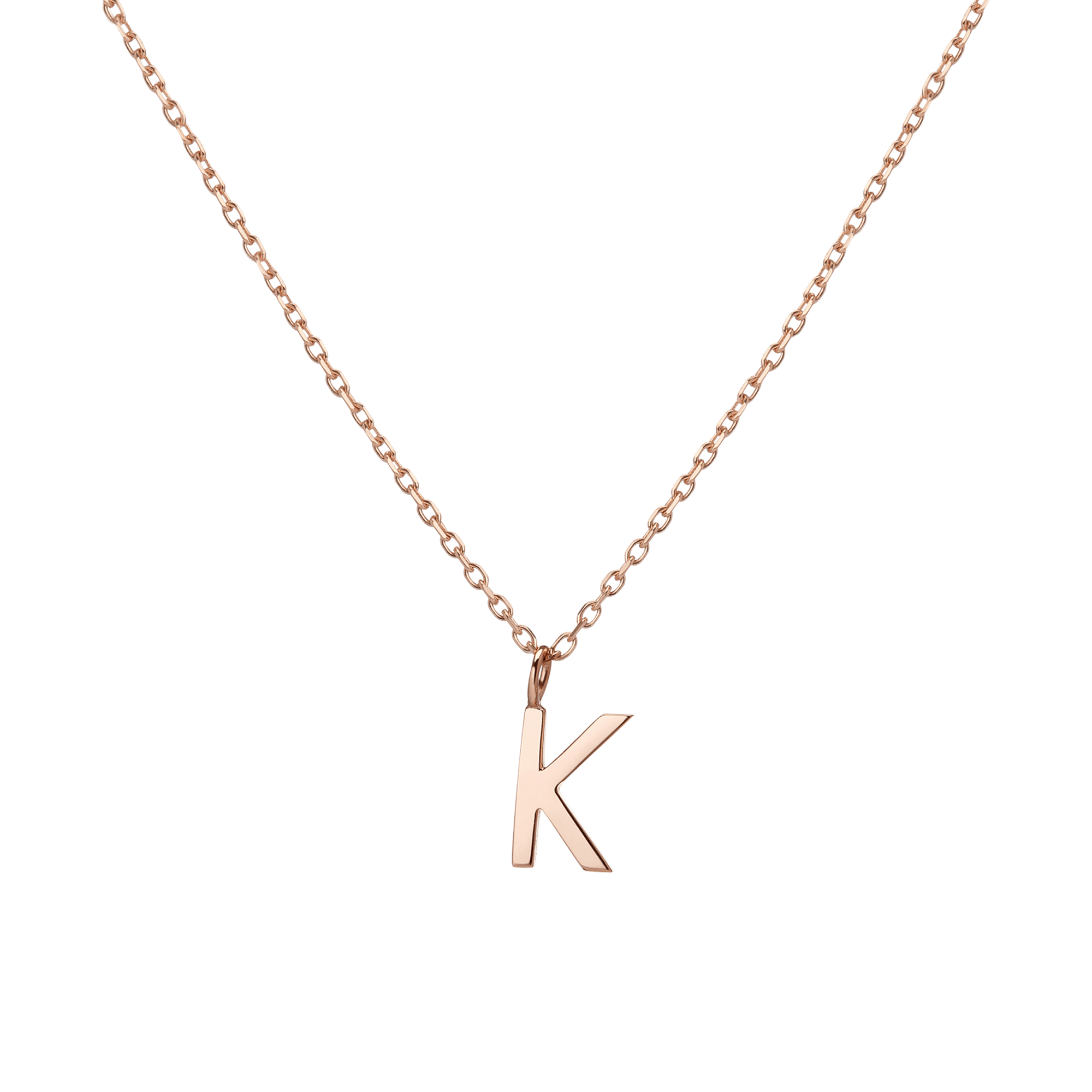 Classic Gold Letter Necklace