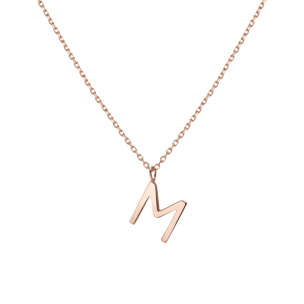 Classic Gold Letter Necklace