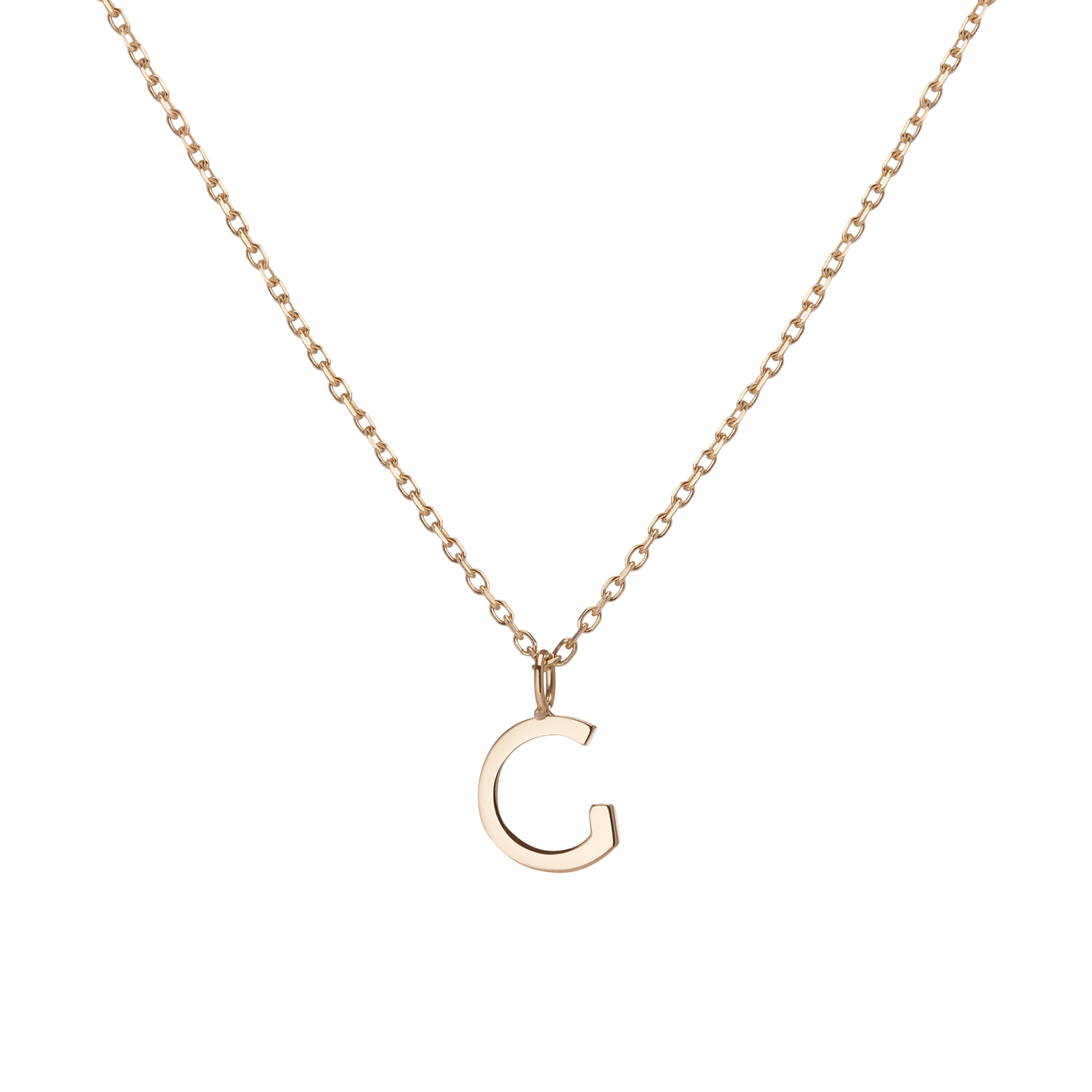 Classic Gold Letter Necklace