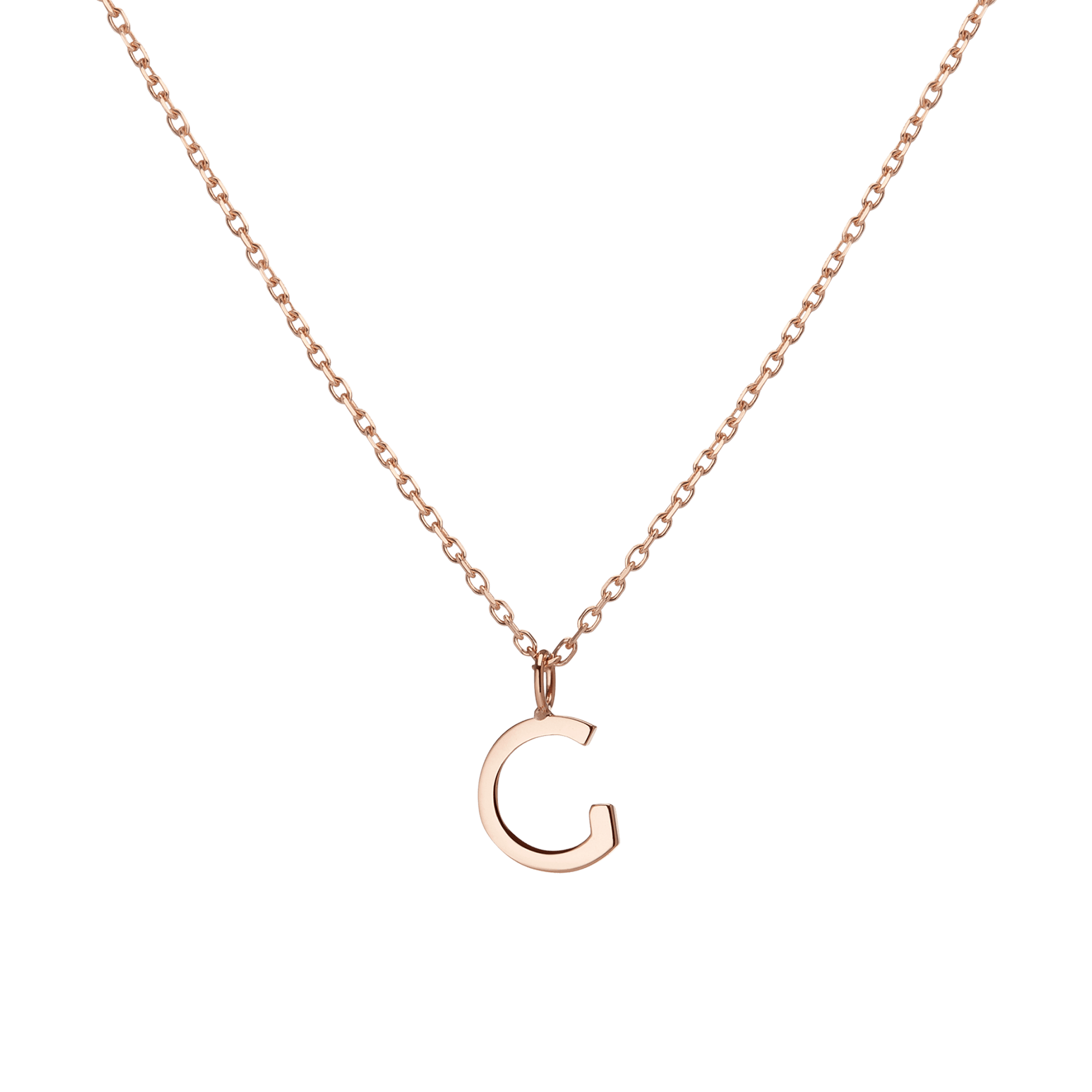 Classic Gold Letter Necklace