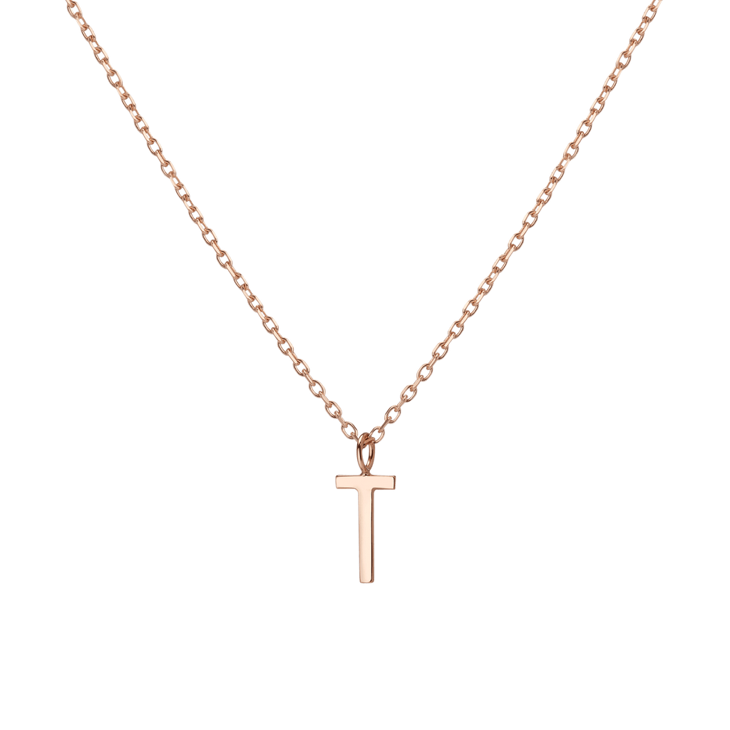 Classic Gold Letter Necklace